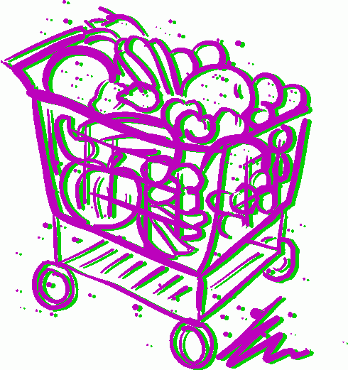 grocery_cart_2 clipart - grocery_cart_2 clip art