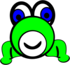 Frog 3 clip art - vector clip art online, royalty free & public domain