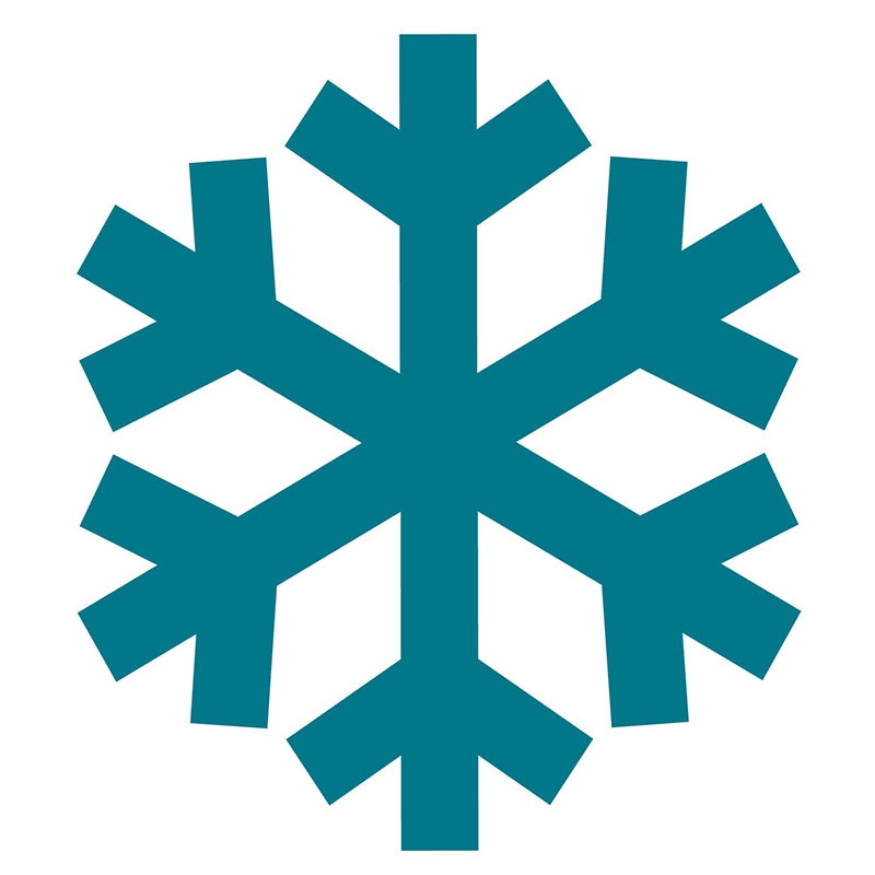 Simple Snowflake Clipart