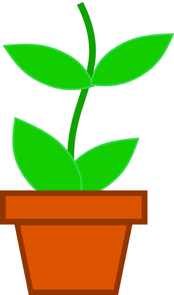 Flower Potted Plant Clipart