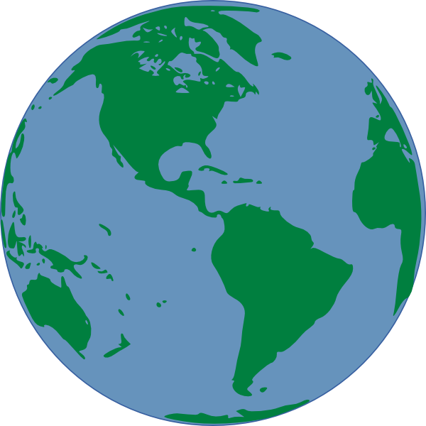 World Map Clipart - Tumundografico
