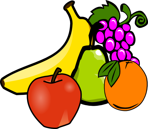 Fruits And Vegetables Clipart - Tumundografico