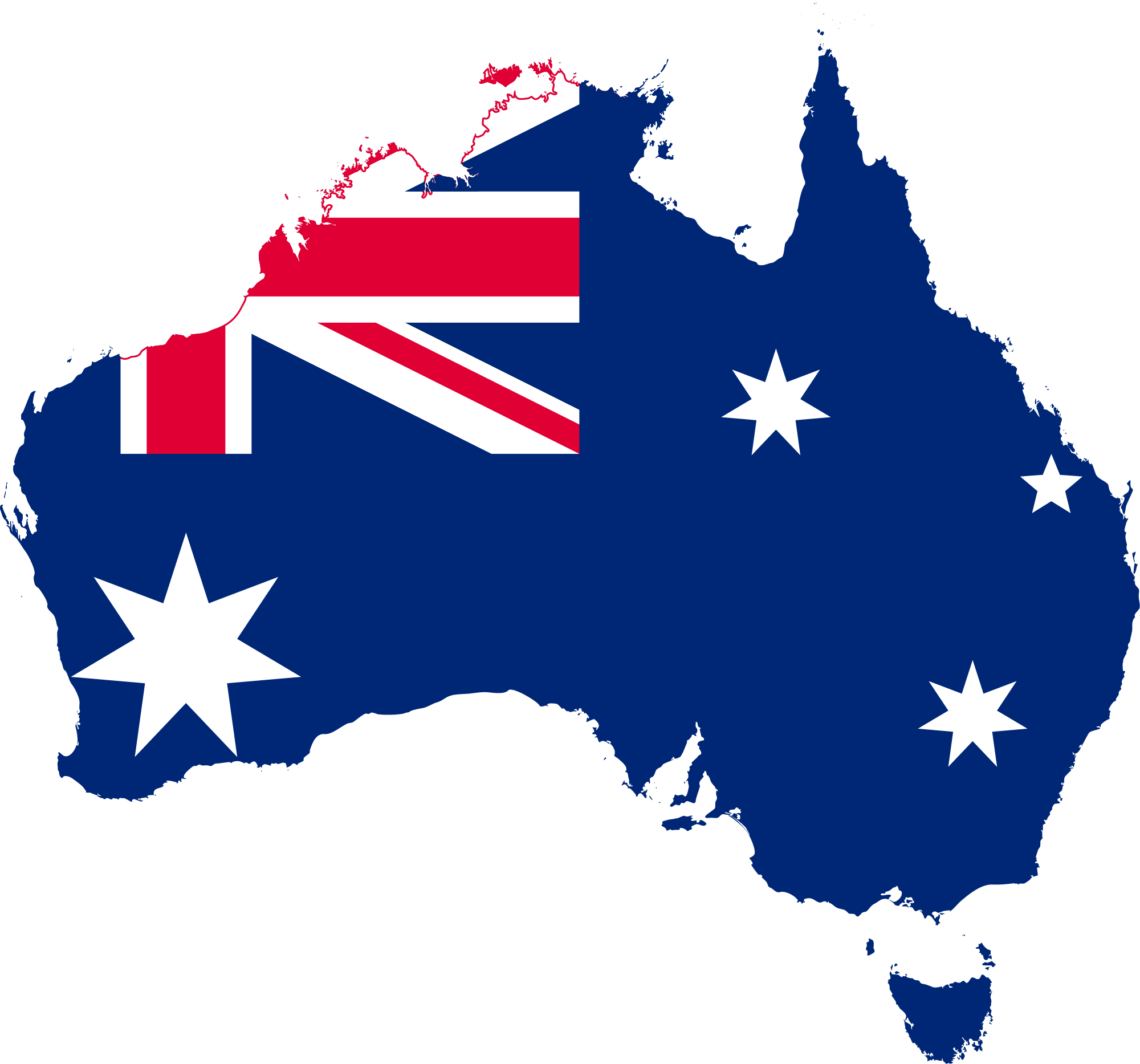 File:Flag-map of Australia.svg