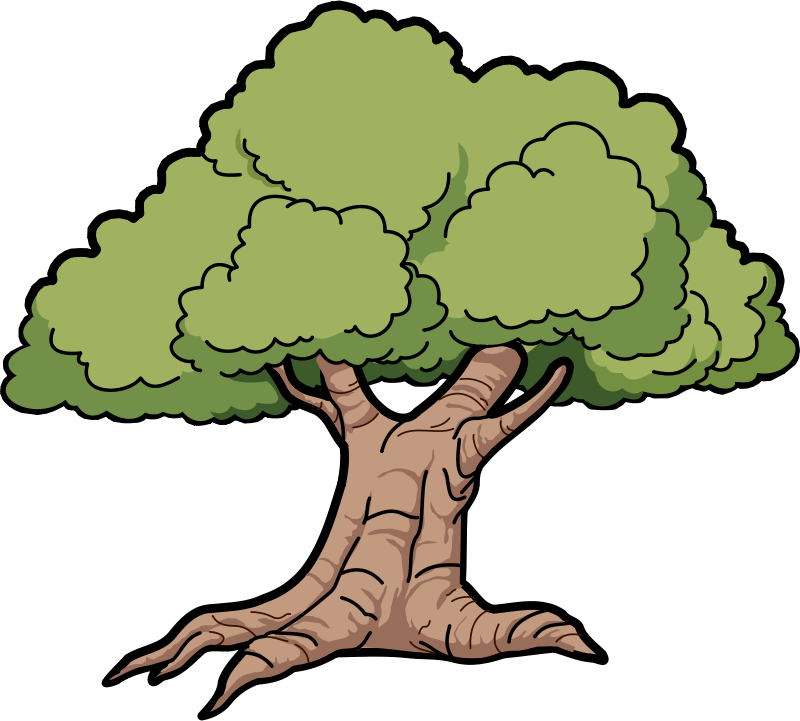 Forest trees clipart