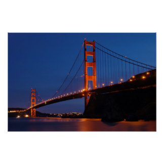 Golden Gate Bridge Posters | Zazzle
