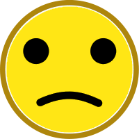 Face Icon Angry Smiley Simple Smiley Outlined Yellow Smiley Face ...