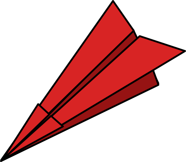 Clipart paper plane