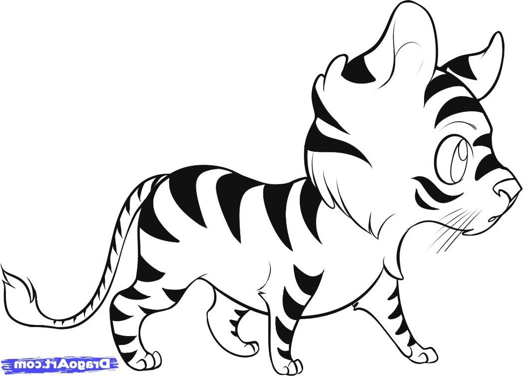 Tiger Easy To Draw - Drawing And Sketches