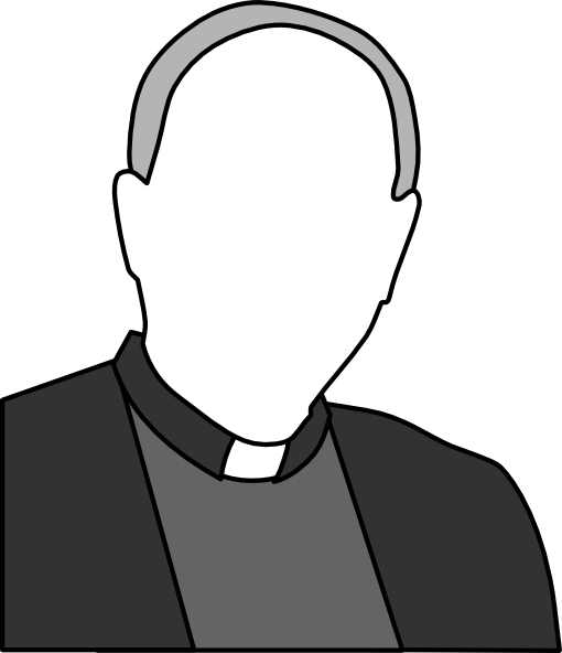 Cartoon Priest Clipart