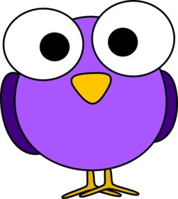 Purple Googly Eye Bird Clipart | i2Clipart - Royalty Free Public ...