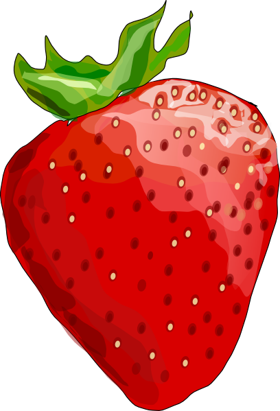 Strawberry clip art Free Vector / 4Vector