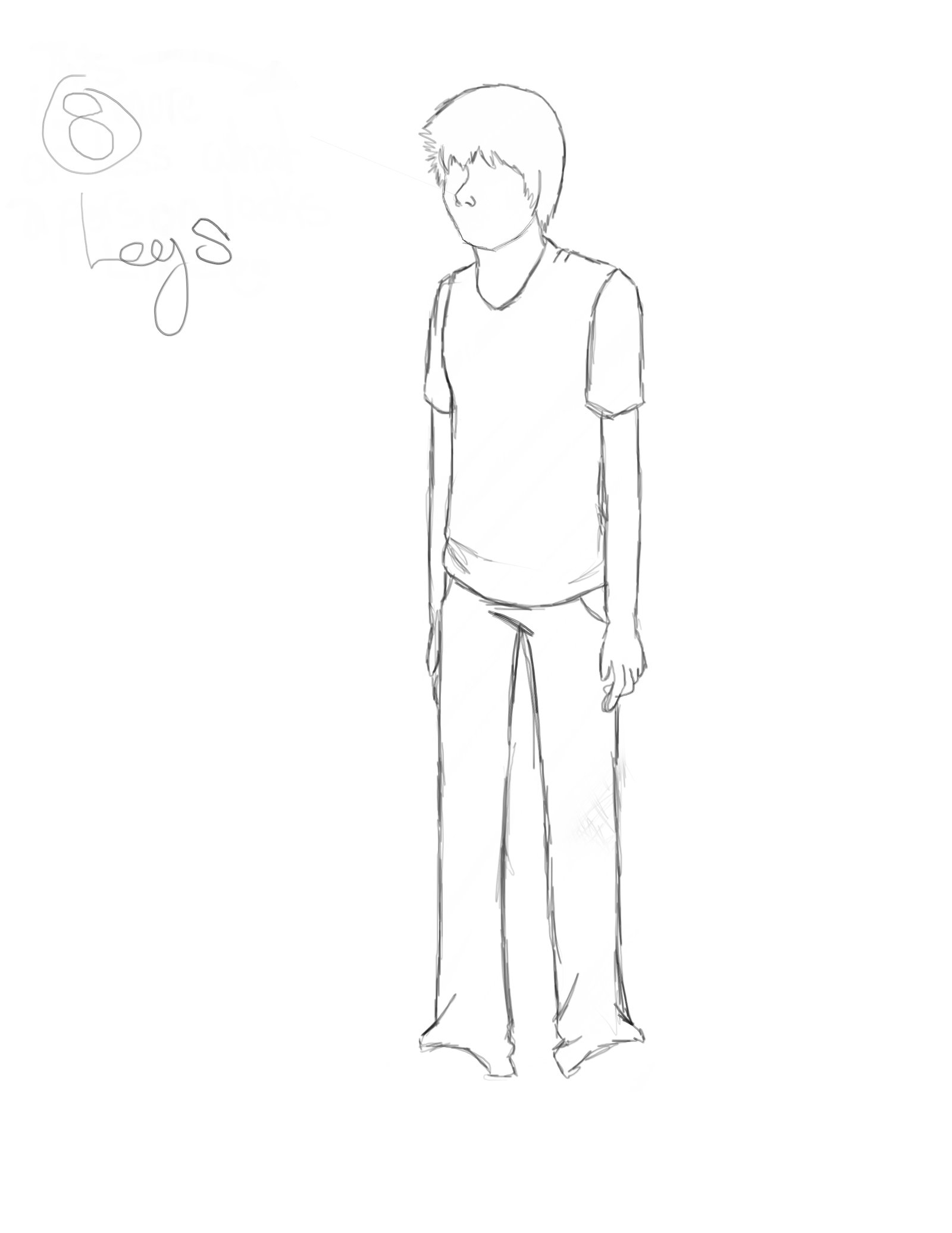How to draw a person S:2 P:8