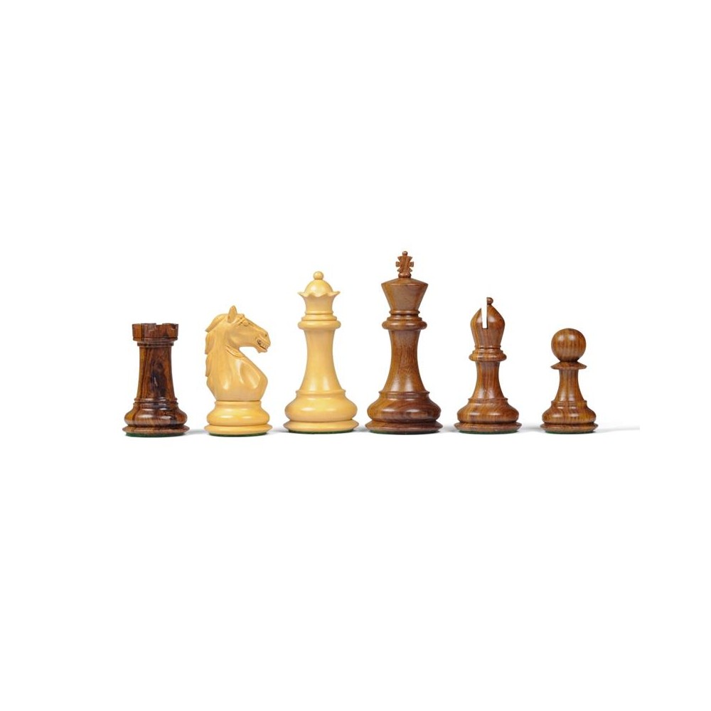 Chess pieces Alban 4" - Rosewood - Aobo Chess Store.