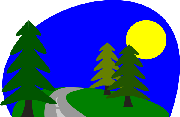 Free Over The Hill Clipart - ClipArt Best