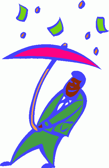 clipart raining money - photo #17