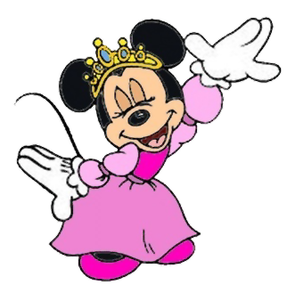 Minnie Mouse Princess Clipart