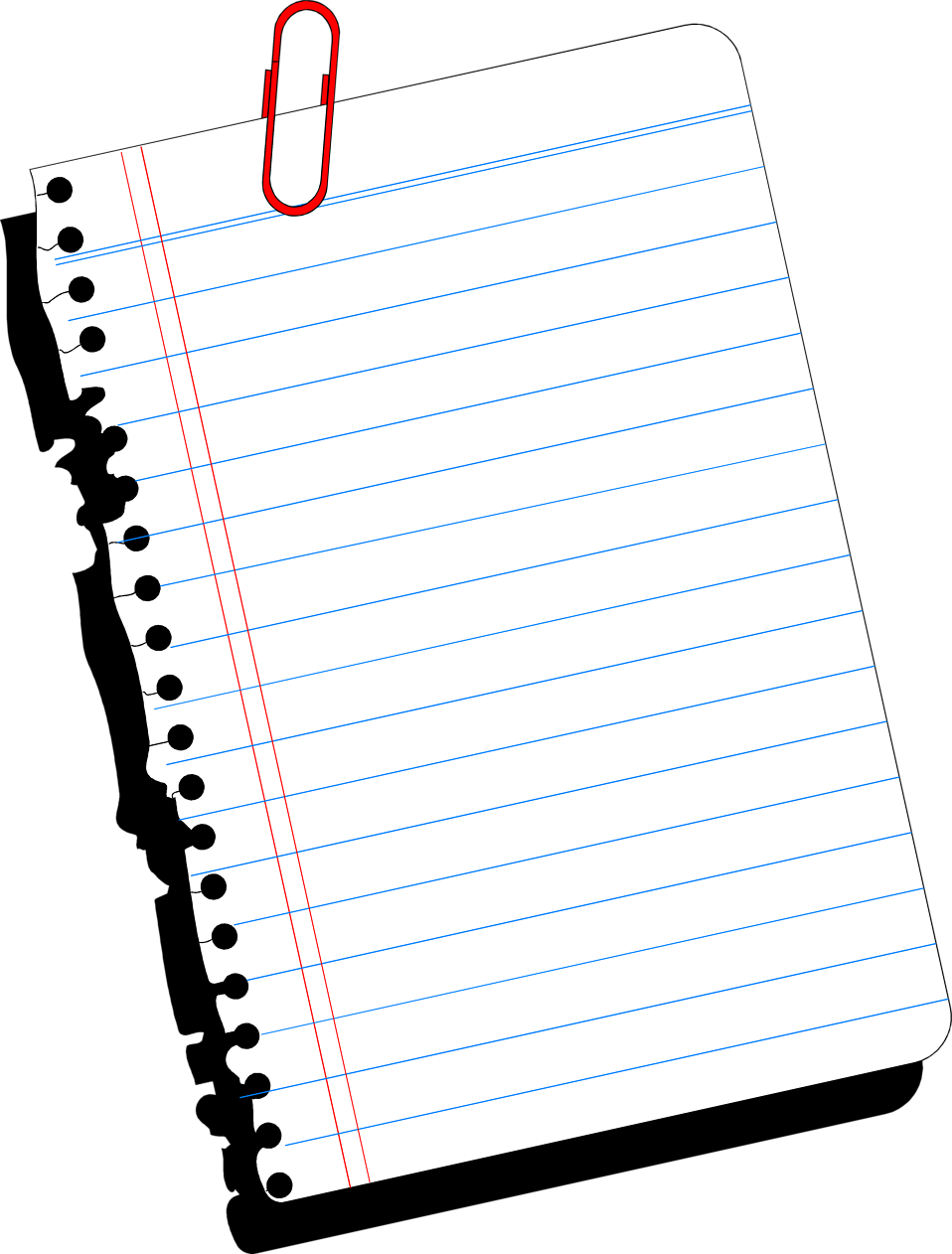Note Paper Clipart
