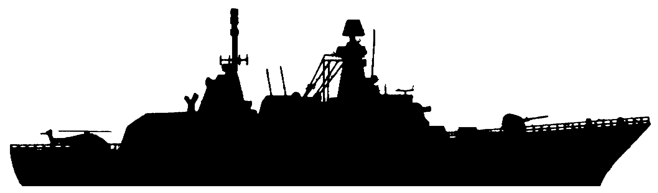 Wwii Battleships Clipart