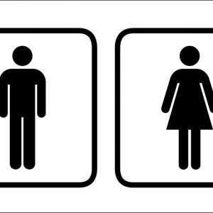Hot Men And Women Bathroom Sign Also Womens Restoom Signs Womens ...