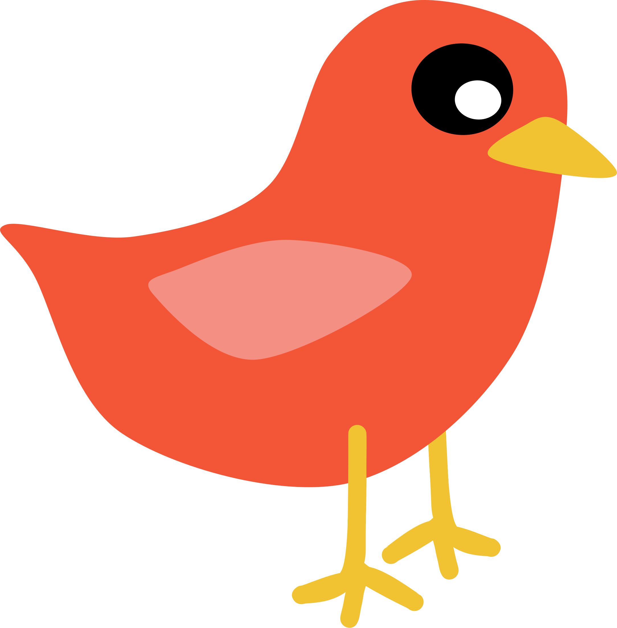 Red Bird Clipart