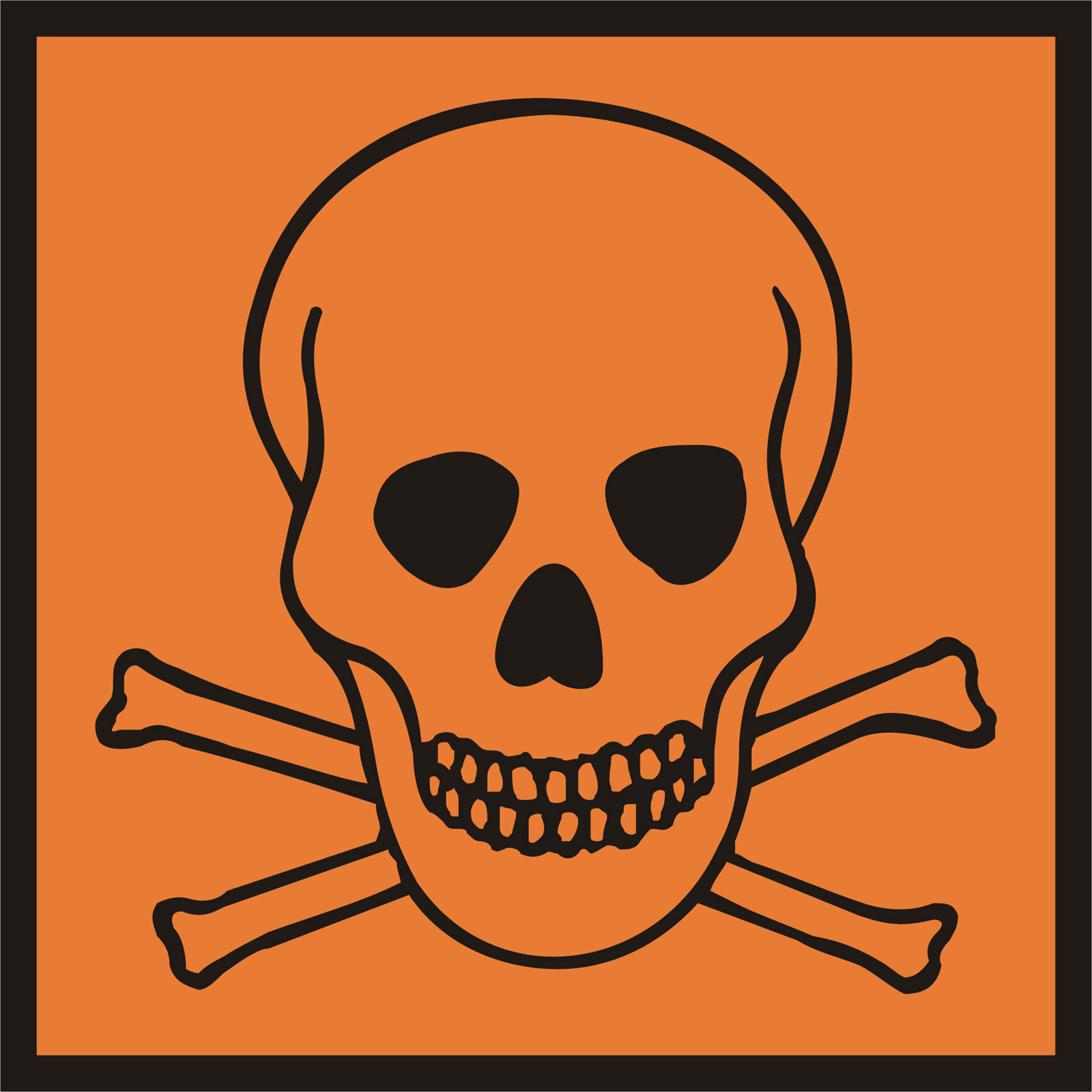 preproom.org - Chemical Hazard Signs - Toxic / Very toxic