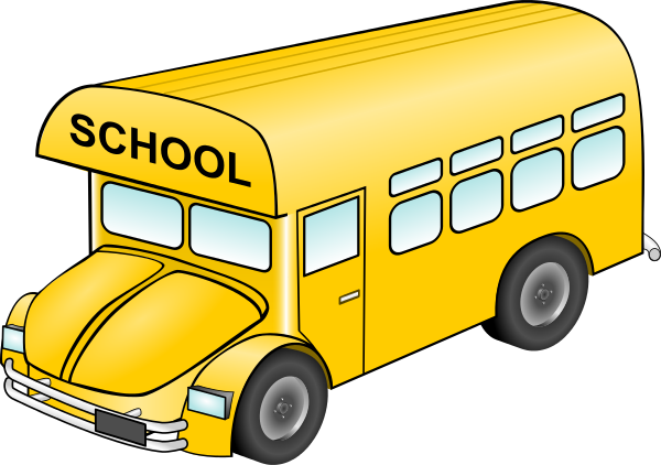 Free school bus clipart images