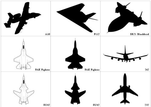 Aircraft Stencils - ClipArt Best