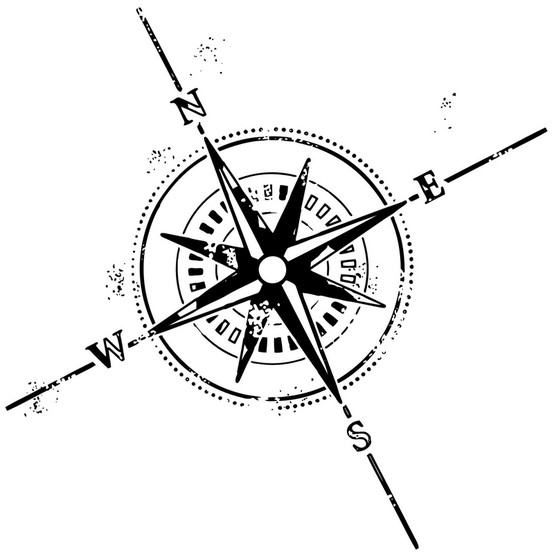 Printable Compass Rose