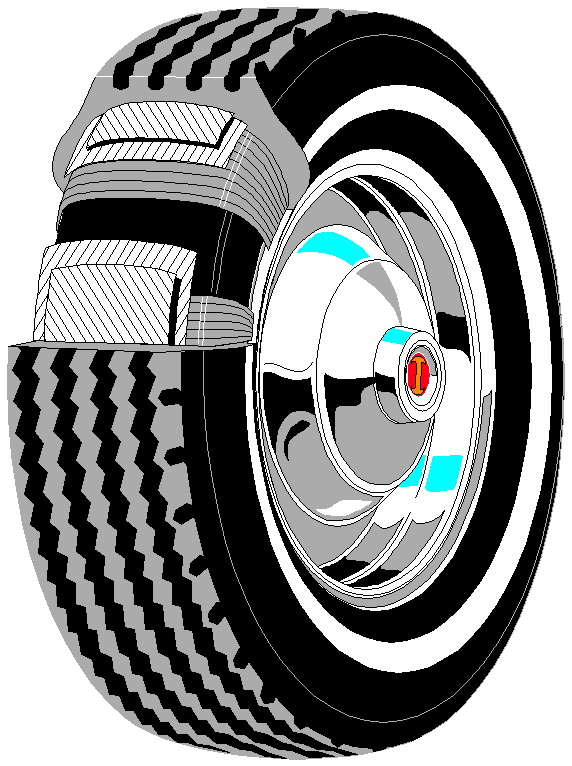Tire Wheel Clipart - Free Clipart Images