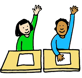 Raise Hand Clipart - Tumundografico