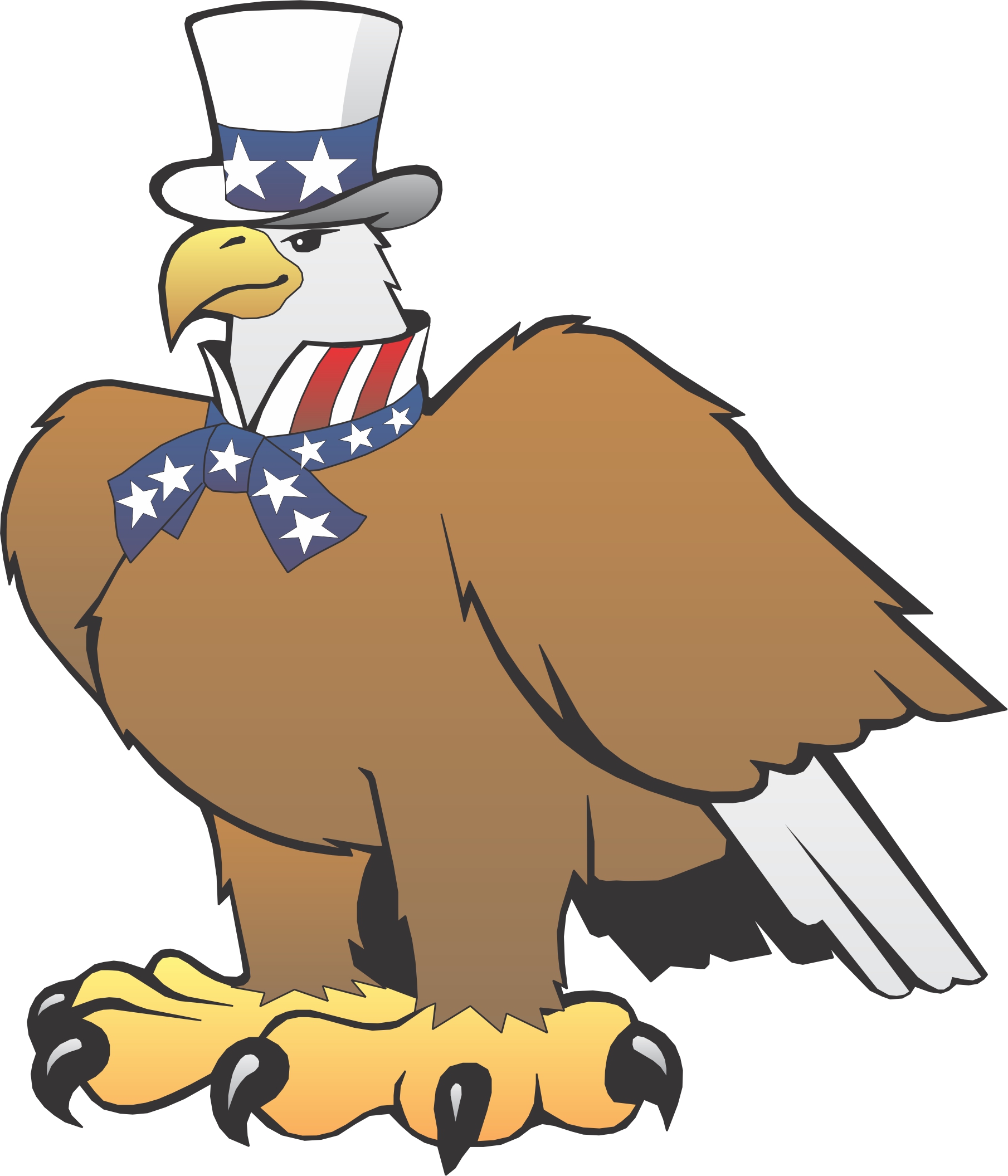 Cartoon Eagle Clipart
