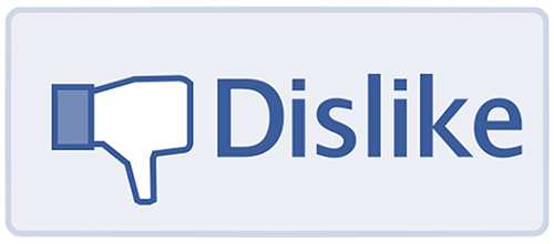 Dislike - Facebook Symbols and Chat Emoticons