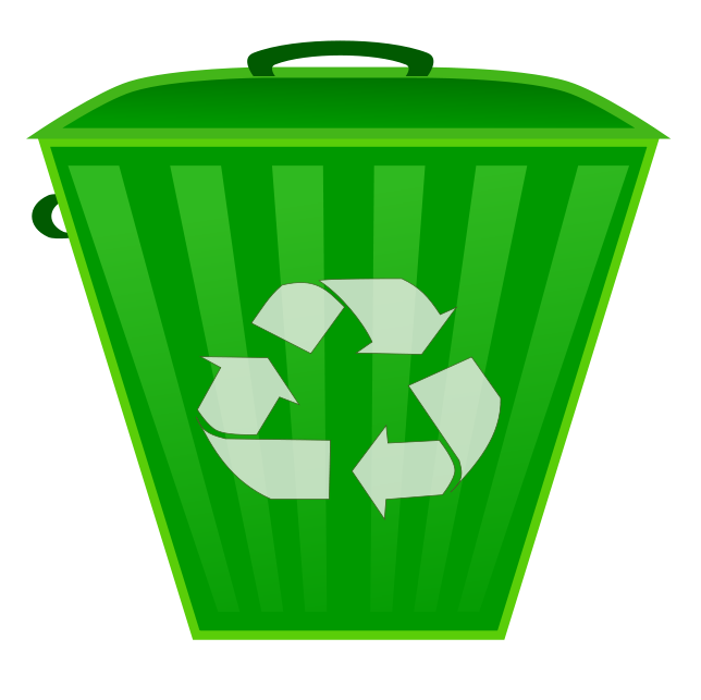 Recycle bin clipart