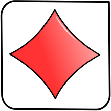 Diamond Playing Cards Clipart