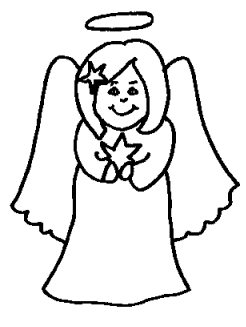 Angel Template For Kids - ClipArt Best