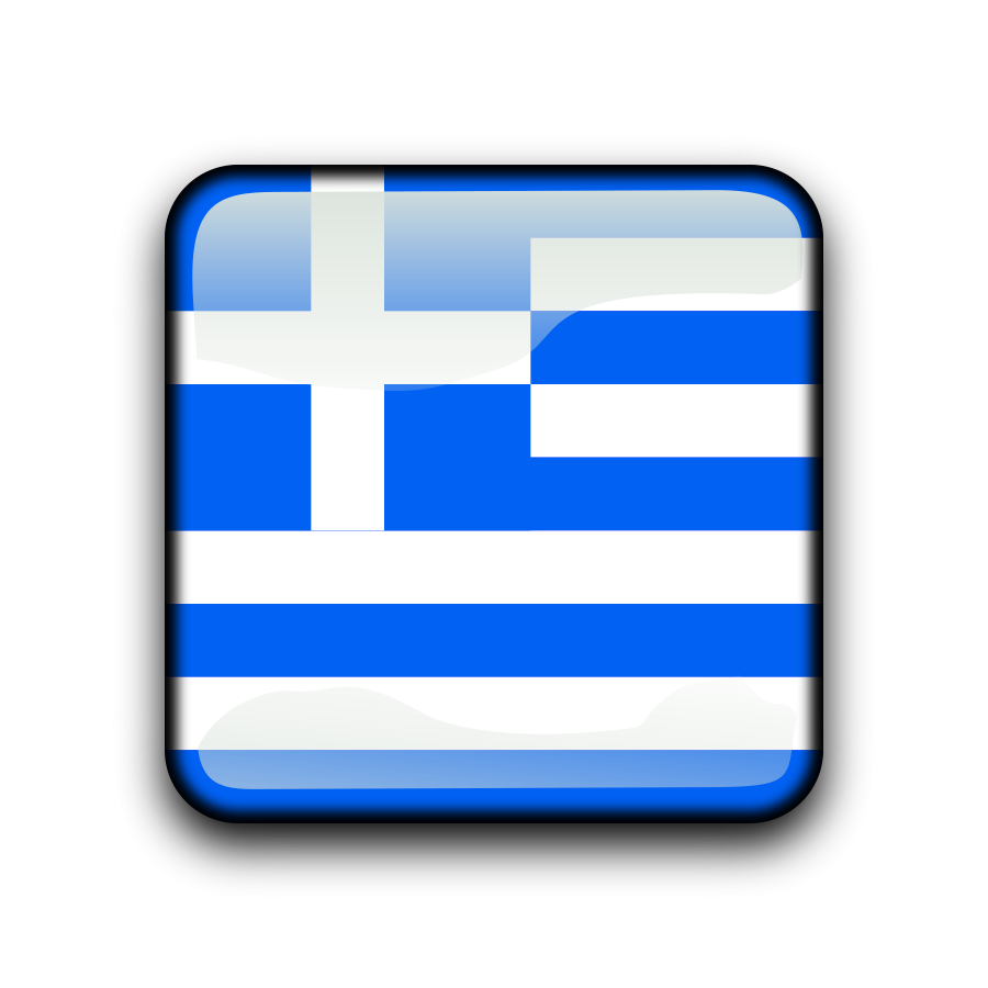 Flag of greece clipart