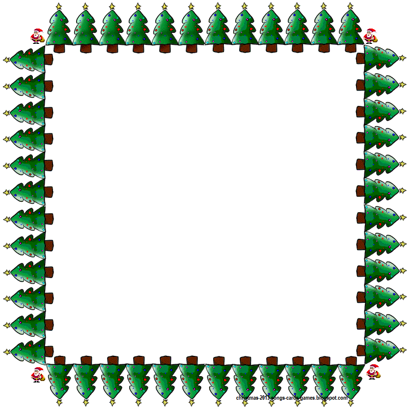 Clipart tree border