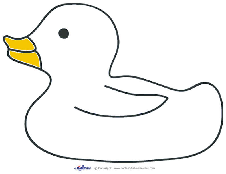 Free Printable Duck Template