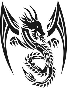 477 views Tattoo | Tribal Dragon Tattoos, Dragon Tattoos and Drago…