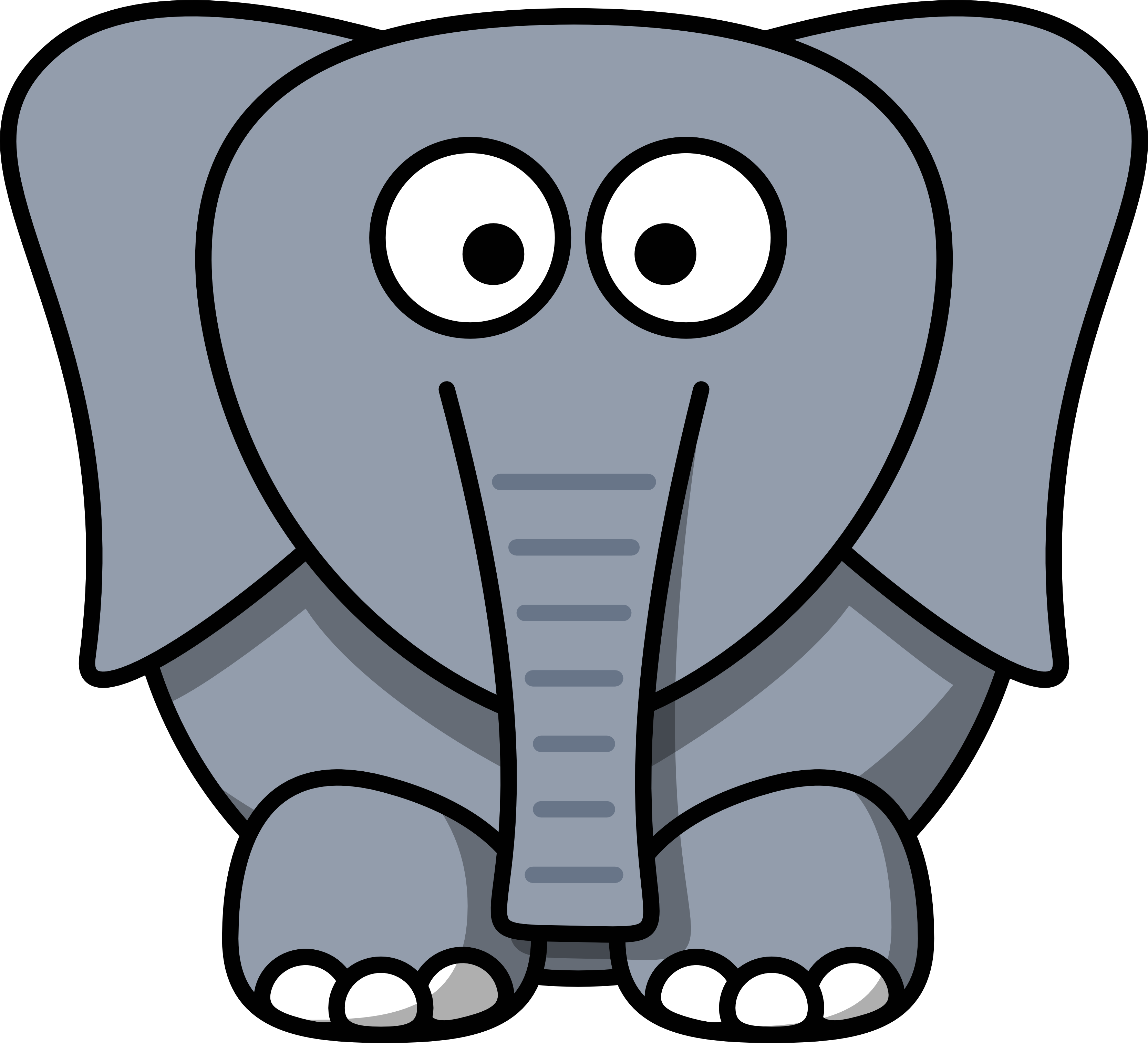 elephant eating clipart - photo #20