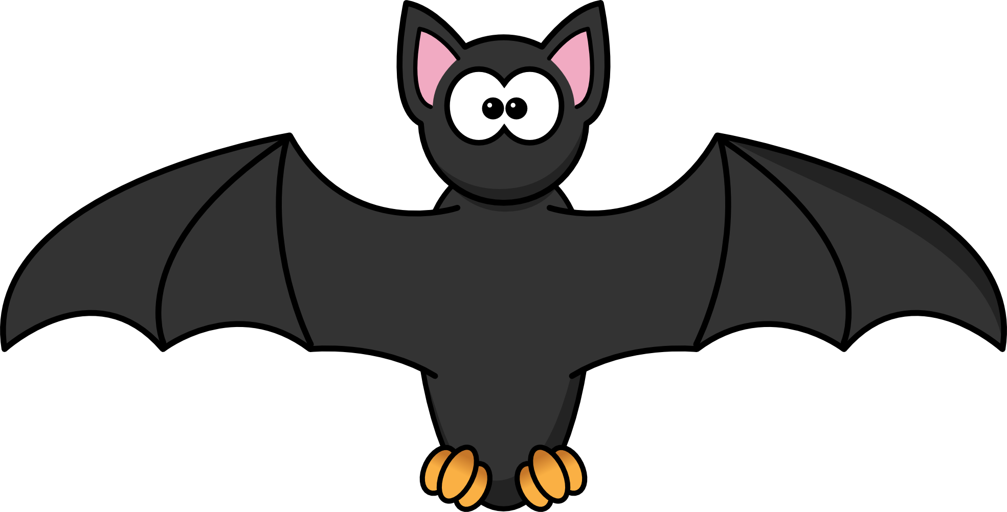Cute Bat Clipart - Free Clipart Images