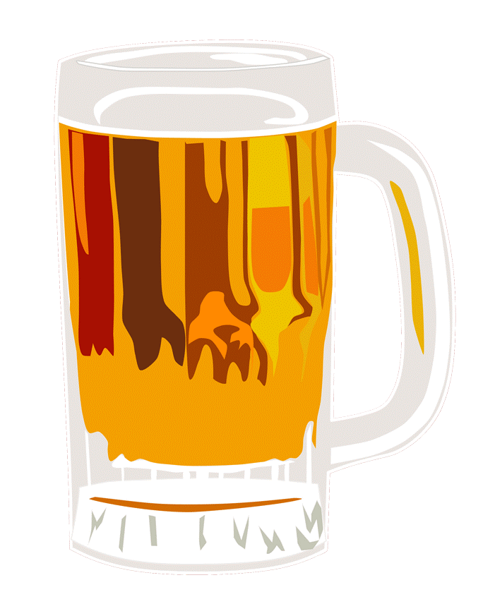 beer cartoon