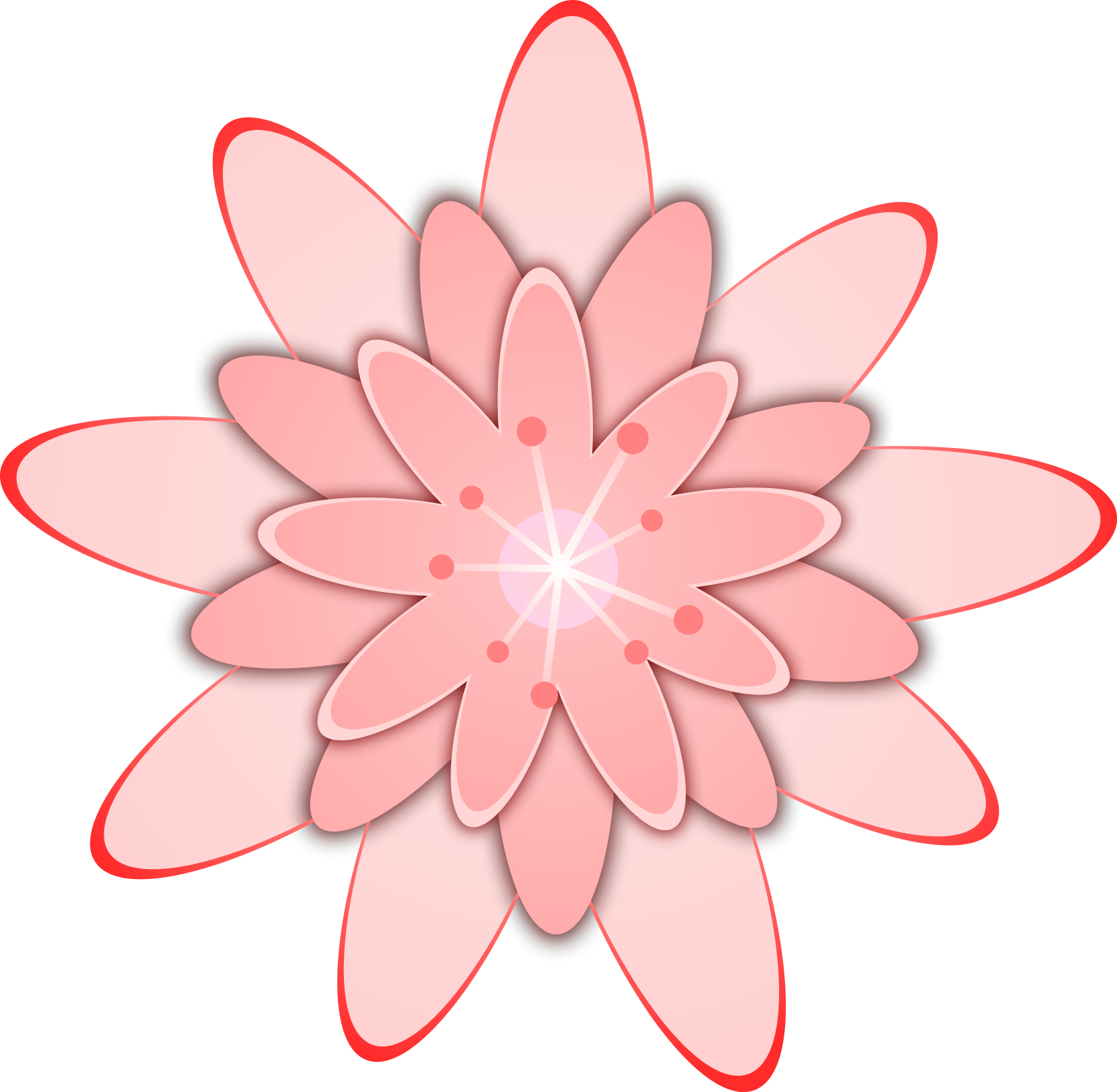xochi pink flower SVG