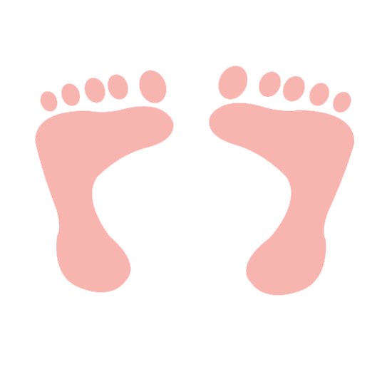 Free Clip Art Baby Feet Borders - Free Clipart Images