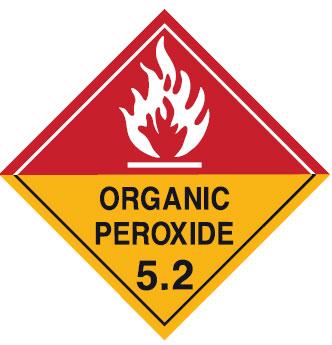 Dangerous Goods Markers - Organic Peroxide 5.2 - Safety Equipment ...