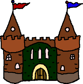Castle clip art free - Clipartix