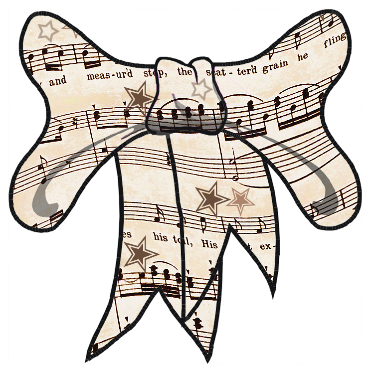 free clipart music score - photo #7