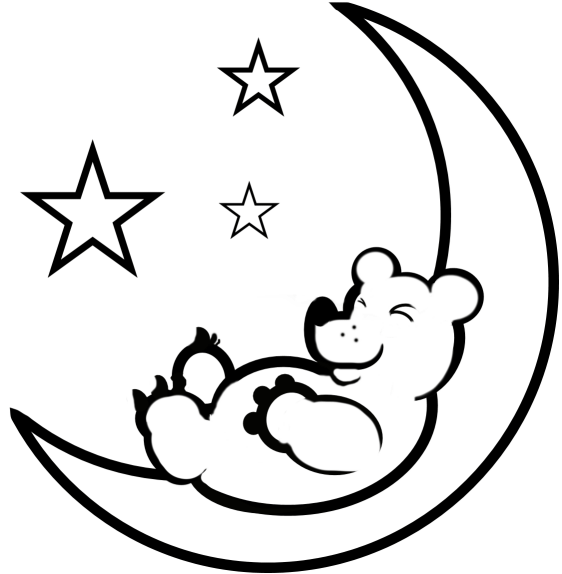 Moon and Stars Coloring Pages Printable Space Coloring Pages For