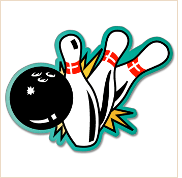 Bowling Pin Cartoon