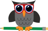 Owl Writing Clip Art - Free Clipart Images